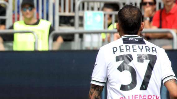 Udinese, Sottil su Pereyra: "Ancora un po' di tempo prima che sia al top"