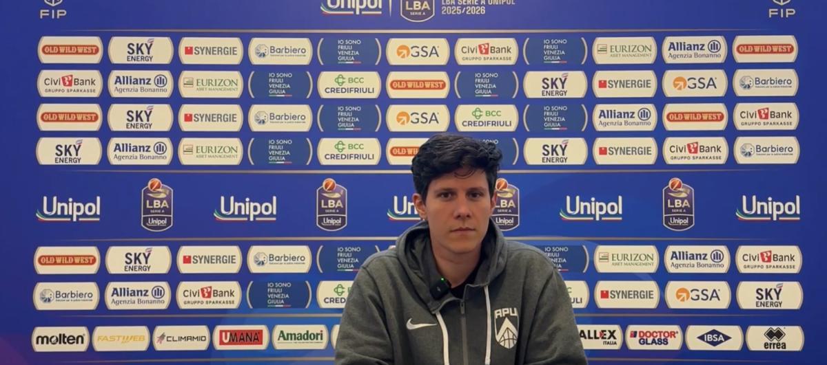 APU Udine, Pomes: "Contro Varese sfida importante, arriviamo preparati"