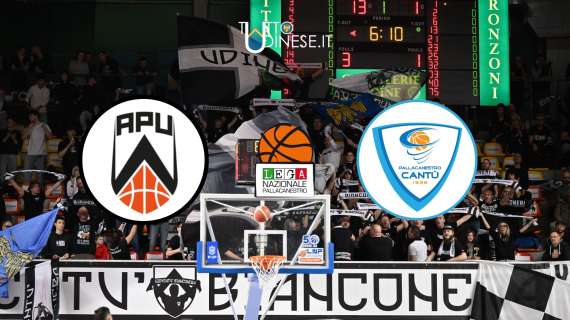 DIRETTA Serie A2 Apu Udine-Cantù 87-83: RISULTATO FINALE