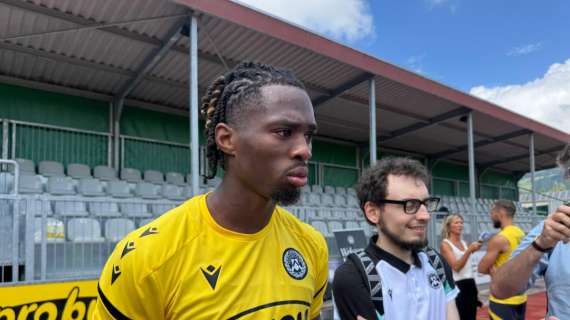 Udinese, Ehizibue: "Voglio fare più gol e assist, voglio crescere sempre di più"