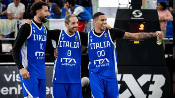 Bronzo storico per l’Italia 3×3: protagonista l’ex Apu Udine Gaspardo