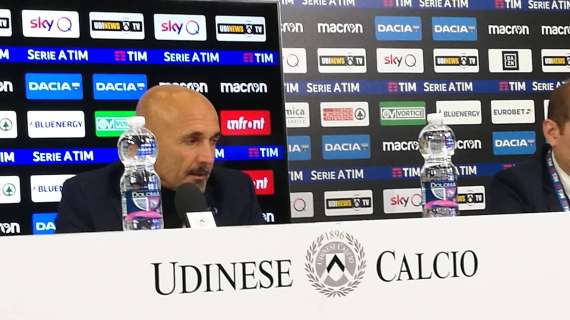 Inter, Spalletti in conferenza lampo: "Dispiaciuto, non arrabbiato"