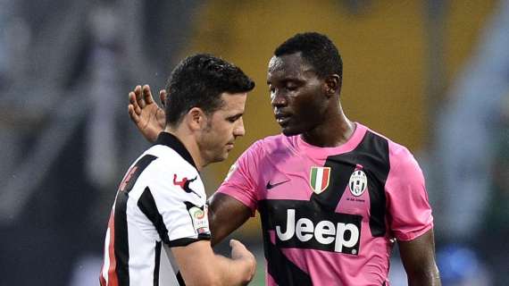 Niente Udinese per Asamoah: squalificato