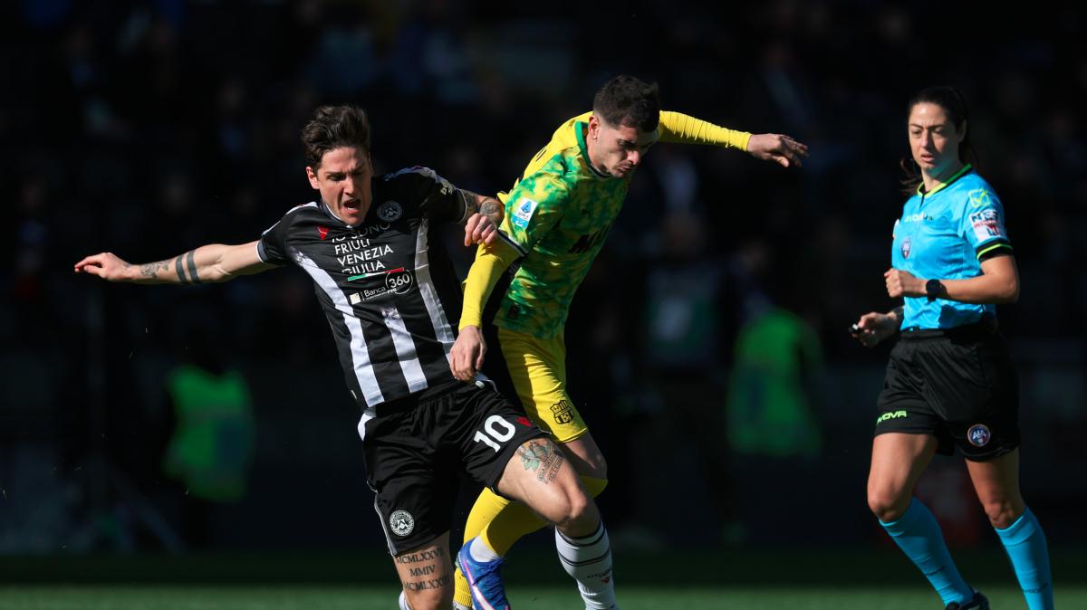 Udinese-Sassuolo 1-2, il tabellino della gara del Bluenergy Stadium