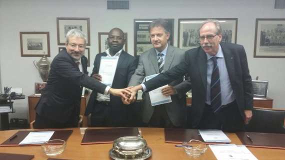 L'Udinese punta sul Camerun. Firmato un patto d'intesa. Rigotto: "Questo progetto rappresenta il nostro modo di vedere il calcio"