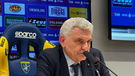 Frosinone, Stirpe: "Il confine tra un'impresa e una disfatta è davvero labile. Ripartiremo"