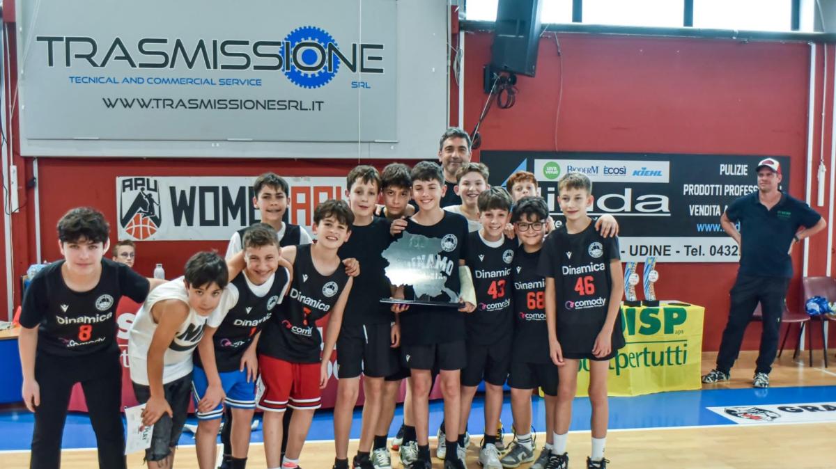 Dinamo Gorizia, l’Under 14 UISP conquista la Coppa Friuli e il premio Fair Play