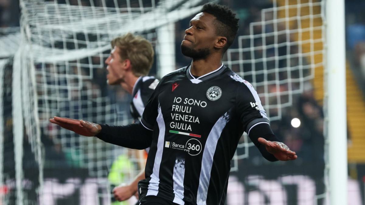 Udinese, Kabasele: "Per tornare in Europa bisogna lavorare ancora molto. Zaniolo? Ha il talento per stare in nazionale"