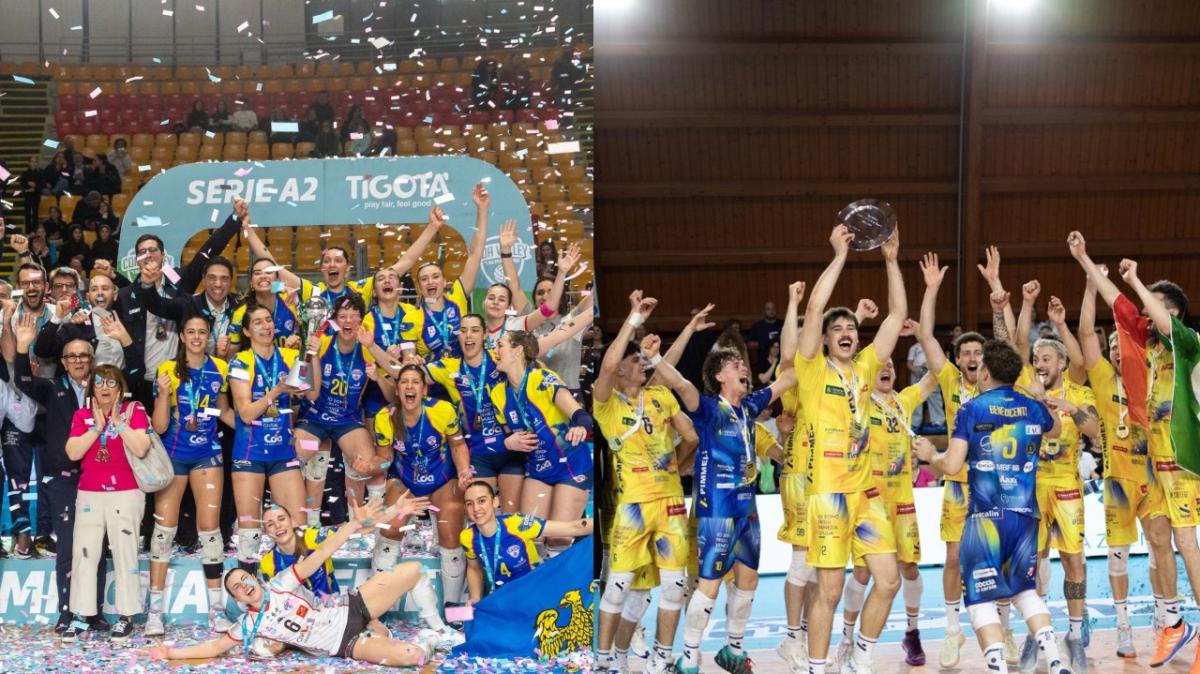 Friuli-Venezia Giulia nell’elitè del volley italiano: la doppia impresa di CDA Talmassons FVG e Tinet Prata