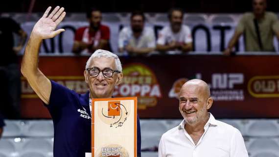 Supercoppa LNP, Pillastrini premiato come Best Coach della competizione