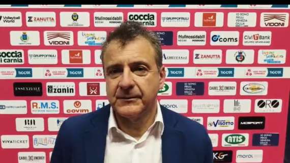 Cda Volley Talmassons, Barbieri: "Sono tre punti molto importanti. Contro le big proveremo a rosicare qualche punto"