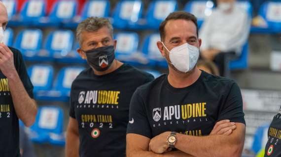 Apu Udine, Pedone: "Restiamo concentrati, la serie è ancora lunga"