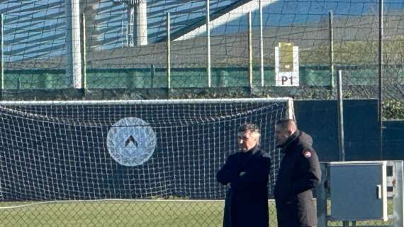 Udinese, anche Gino Pozzo presente a seguire l’allenamento