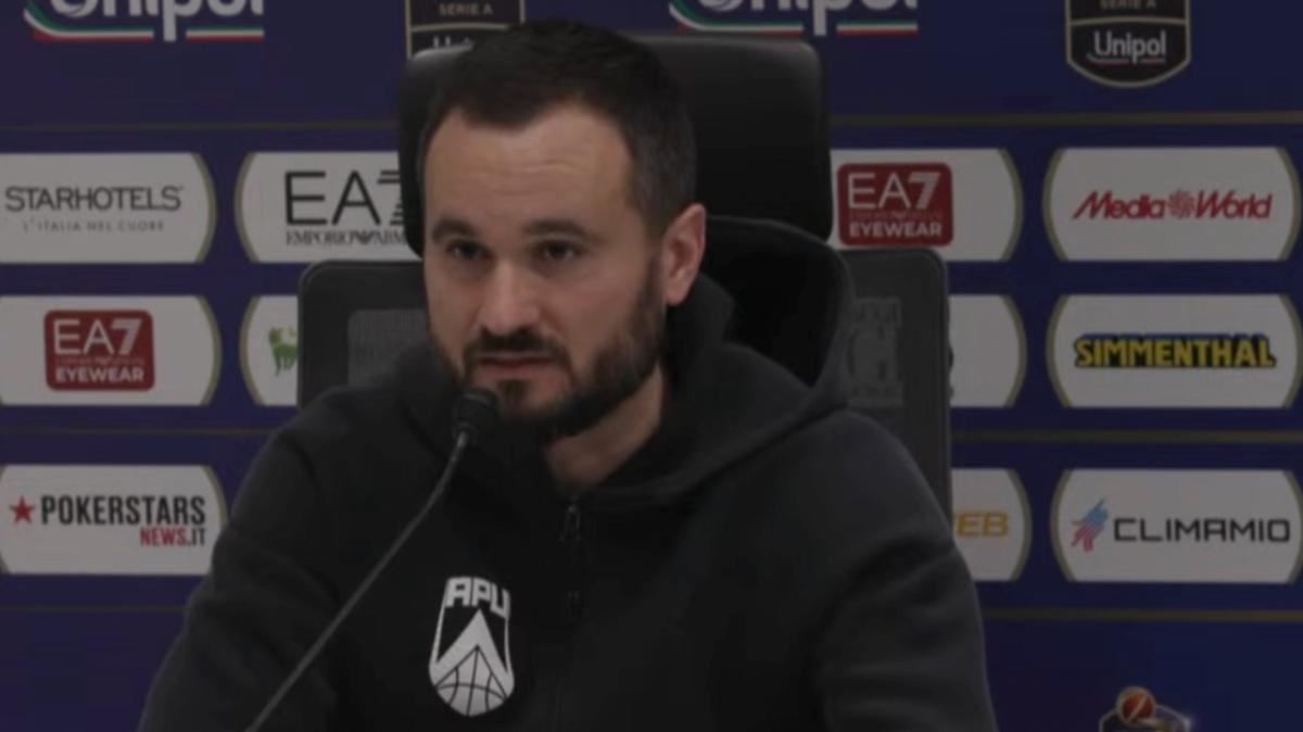 Apu Udine, Vertemati: "Abbiamo fatto il massimo, Milano l'ha vinta con i suoi campioni"