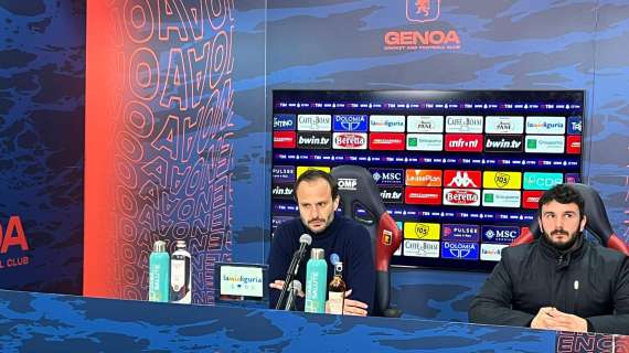 Genoa, Gilardino: "L'Udinese può impensierire qualsiasi squadra, felice della prestazione"