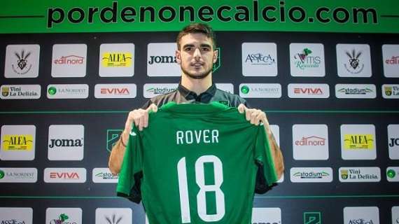 Pordenone, Rover: "Pronto per scendere in campo già sabato contro l'Albinoleffe. A Vicenza ho giocato poco ma mi sono allenato molto bene"