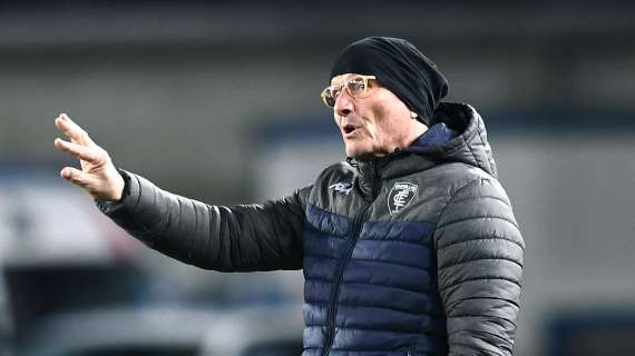 Empoli, Andreazzoli: "Udinese da altre posizioni in classifica, stiamo mancando tante occasioni per chiudere il discorso salvezza"