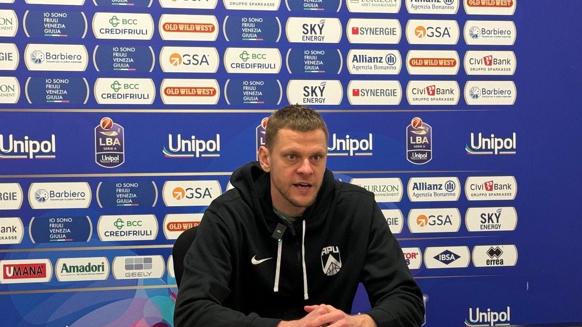 APU Udine-Napoli 78-71, Bendzius: "Questa vittoria è per i tifosi"