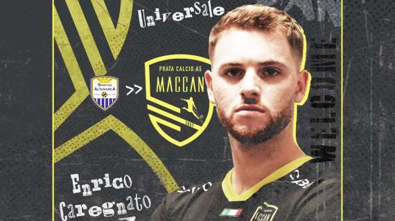 UFFICIALE - Enrico Caregnato è un nuovo giocatore del Maccan Prata
