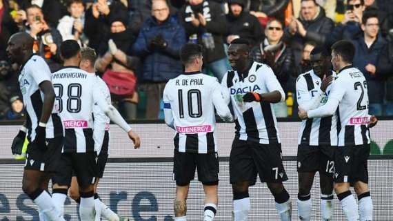 Udinese-Sassuolo 3-0, LE PAGELLE: grande prestazione e voti alti per tutti!