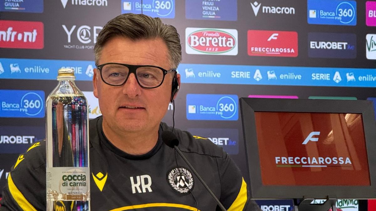 Udinese, Runjaic in conferenza: "Vogliamo essere un degno avversario per il Napoli"