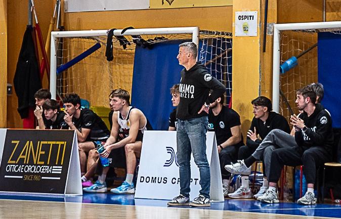 Dinamo Gorizia, le parole di coach Tomasi: "Partita strana ma portata a casa; ora testa al derby"