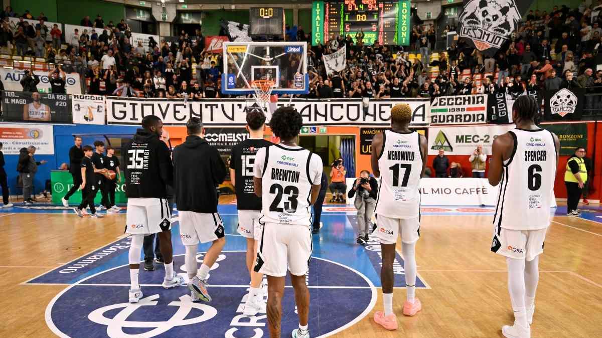 LBA, definiti gli orari dalla 10ª alla 14ª giornata delle gare dell'Apu Udine