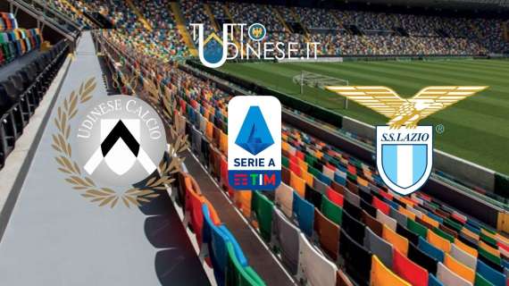 RELIVE Serie A Udinese-Lazio 0-1: peccato, i bianconeri avrebbero meritato il punto