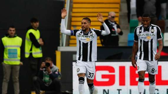 Pereyra: "Volevo giocare in Europa ma ora sono concentrato sull'Udinese" 