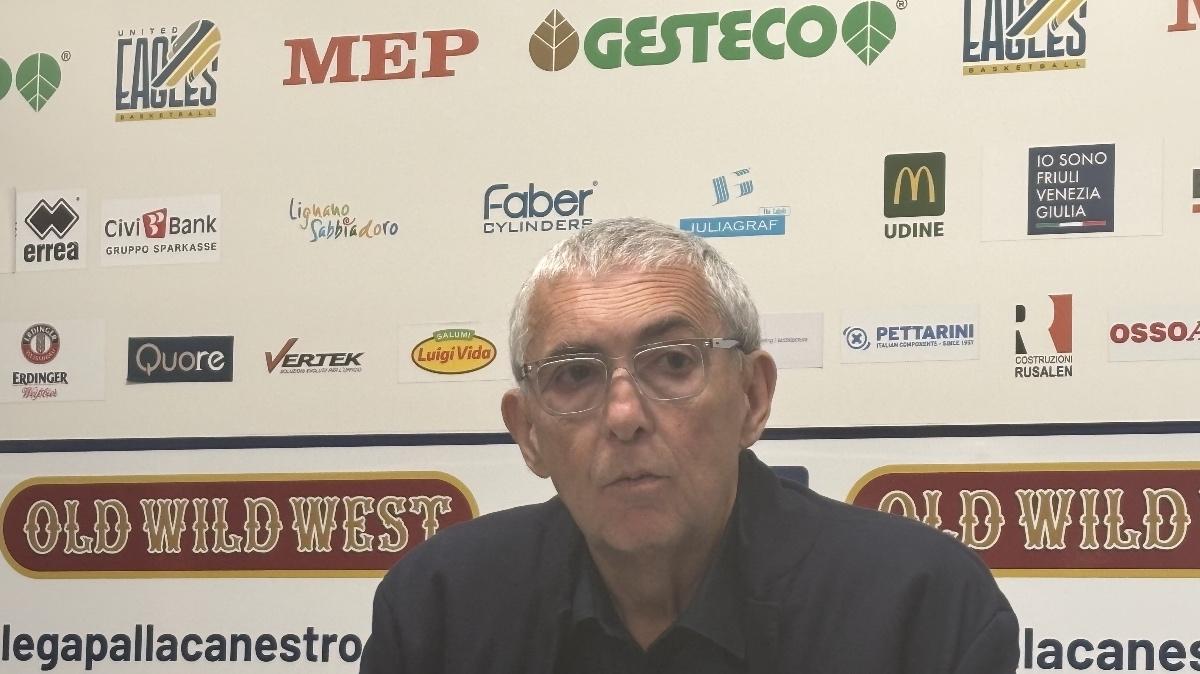 UEB Cividale, Pillastrini: "Dovevamo uccidere la partita, ha giocato solo Redivo"