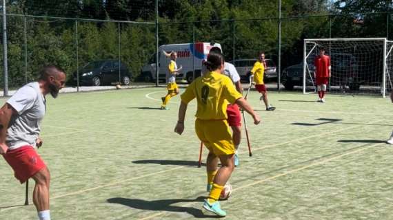 Maccan Prata, 5 contro 5 con il Vicenza Calcio Amputati all'insegna dell'inclusività