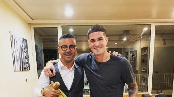 Di Natale fa visita al nuovo "Diez" De Paul