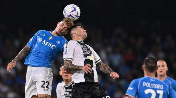 Napoli-Udinese, le pagelle del Messaggero Veneto