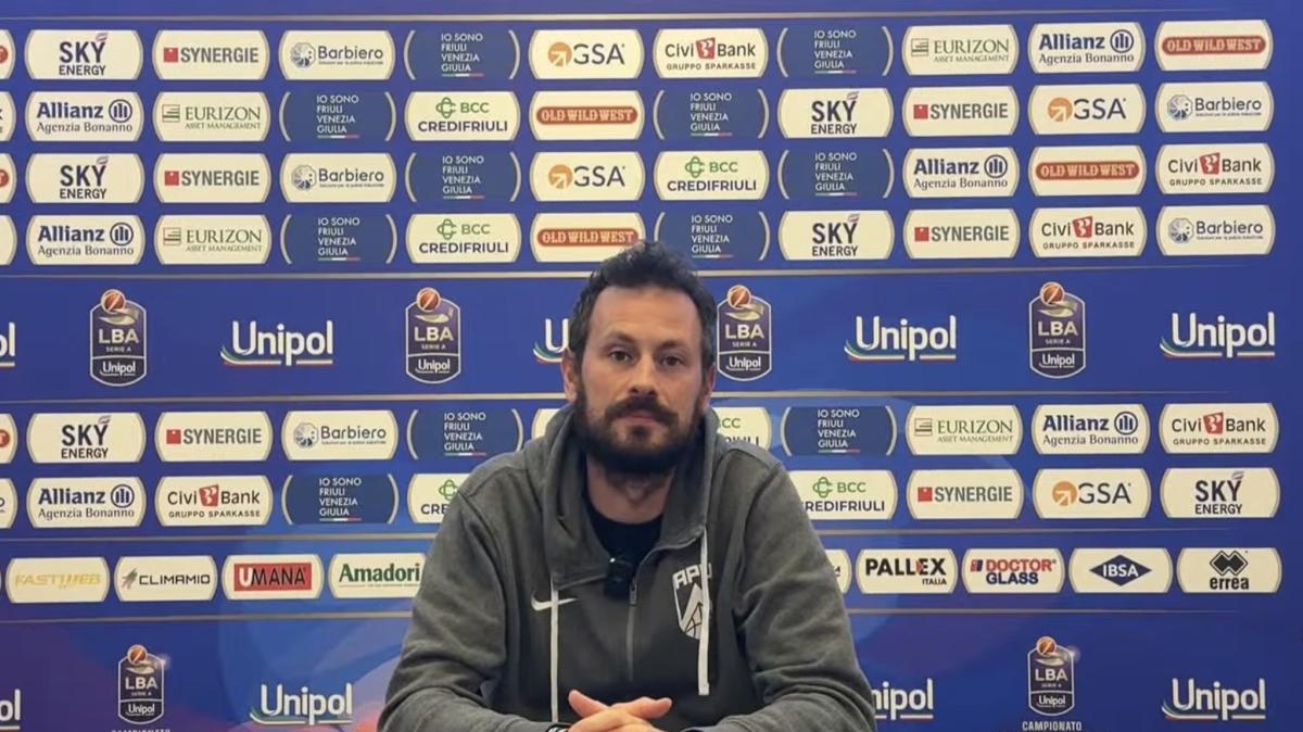 APU Udine, Gerosa: "Trieste squadra di talento; l'importanza di questa sfida ci carica"