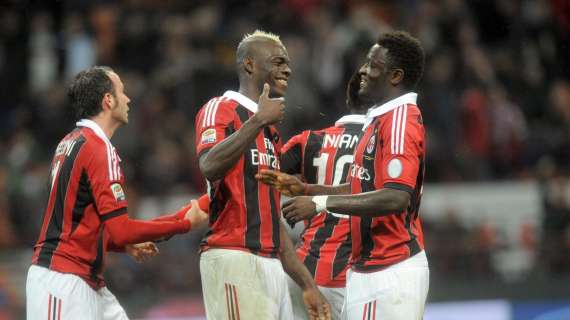 Serie A, Milan-Catania 4-2, i rossoneri vincono di rimonta