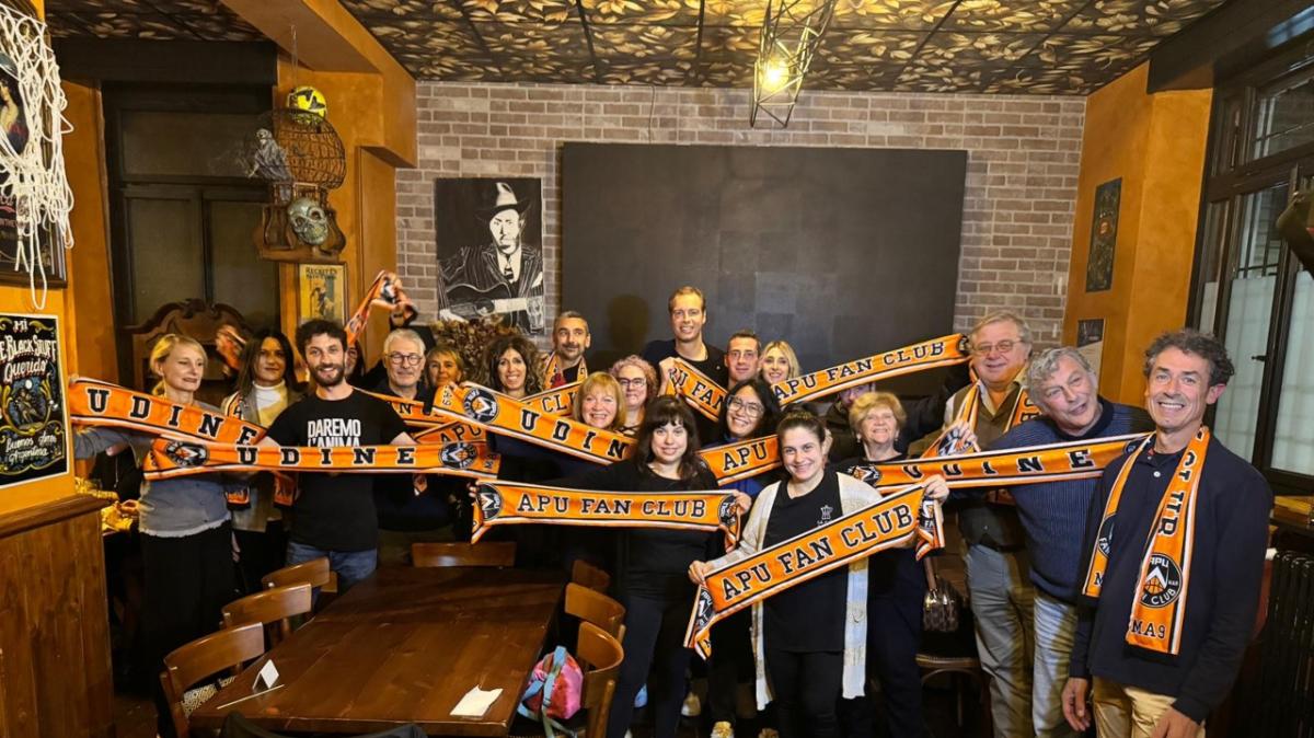 Riparte l'Apu Udine Fan Club. Antonutti: "Sono loro che rendono tutto speciale"