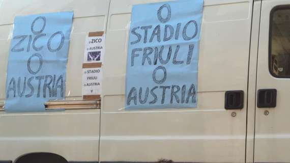 Caso Dacia Arena-Friuli: tre mesi di reclusione a colui che protestò per il cambio del nome