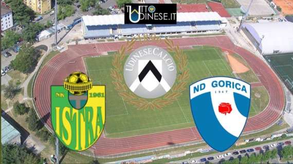 RELIVE AMICHEVOLE - Udinese - Istra (1-0) & Udinese-ND Gorica (0-0) - Finisce a reti bianche, nessun sussulto contro il Gorica
