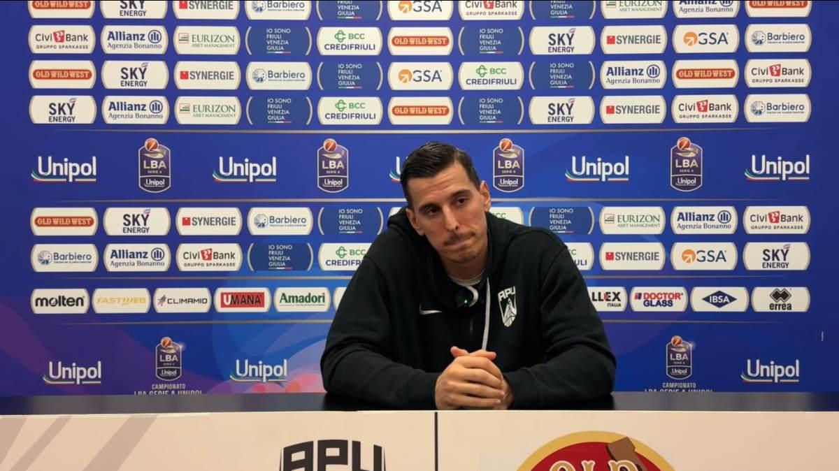 APU Udine-Derthona 90-94, Alibegovic: "Nessuno premia per l'impegno, servono meno parole e più fatti"