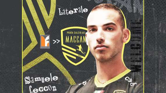 UFFICIALE - Samuele Ceccon è un nuovo giocatore del Maccan Prata