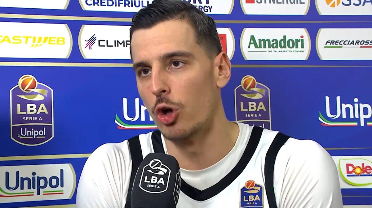 APU Udine-Sassari 92-79, Alibegovic: "Nazionale? Sarebbe un sogno incredibile"