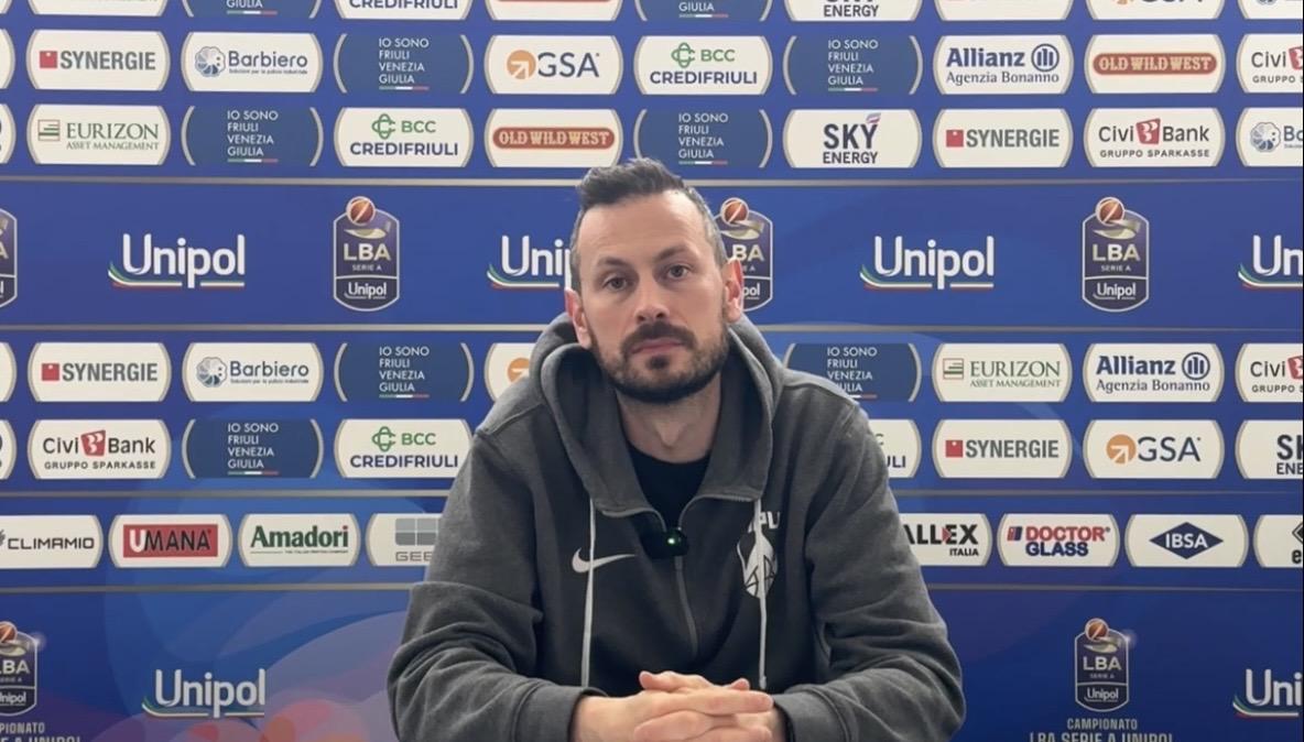 APU Udine, Gerosa: “Trieste squadra con molto talento; vogliamo fare una gara di spessore”