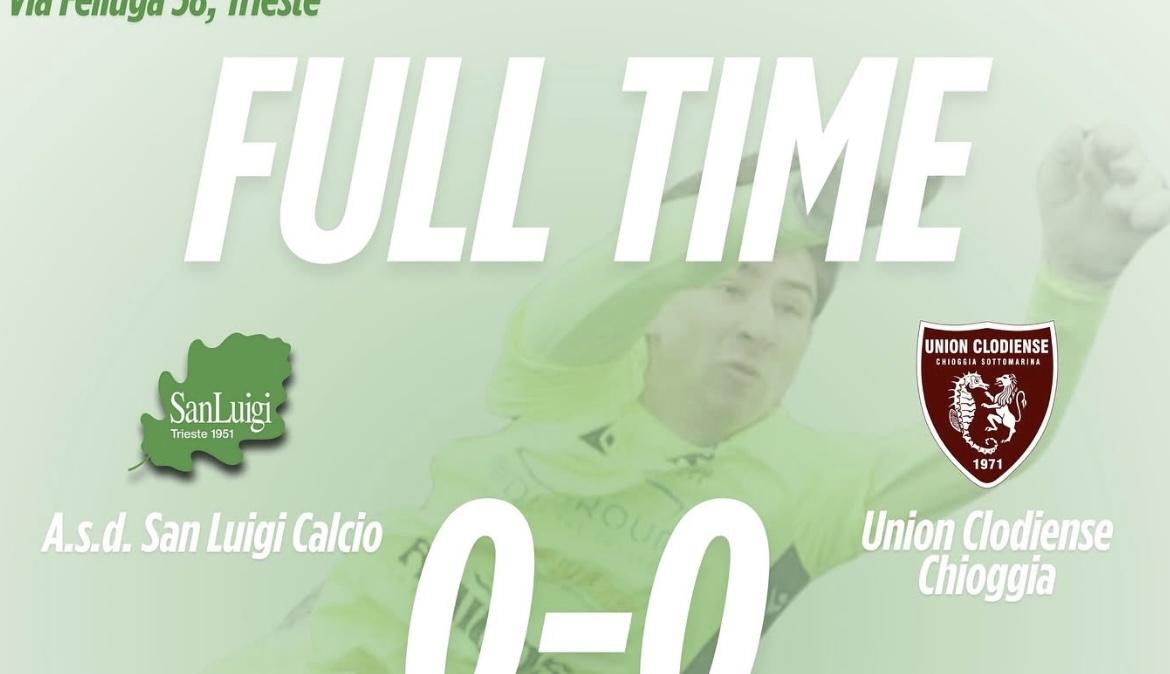 Serie D, buon punto casalingo per il San Luigi contro l'Union Clodiense