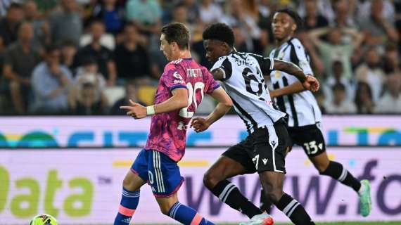 Udinese, eguagliato il record di Gotti con la sconfitta contro la Juventus