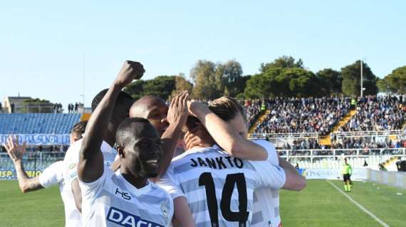 L'Udinese passa l'esame e torna a vincere