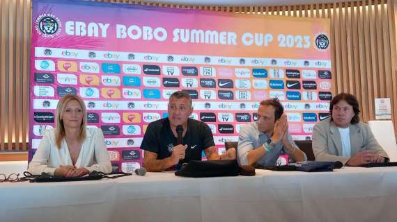 Vieri presenta a Lignano Sabbiadoro l'Ebay Bobo Summer Cup 2023