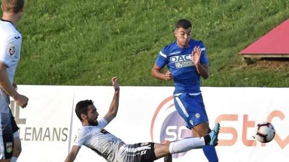 Le parole di Pontisso a Udinews TV: "Voglio ritagliarmi spazio in questa squadra, il modo di giocare del mister mi facilita"