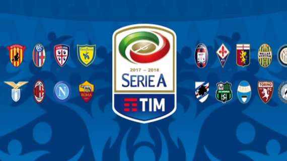 Serie A, la classifica aggiornata: Chievo terz'ultimo, Udinese sopra di soli 3 punti