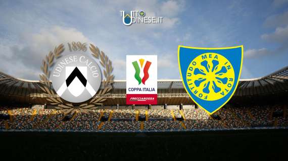 Udinese-Carrarese 2-0: bianconeri ai sedicesimi di Coppa Italia