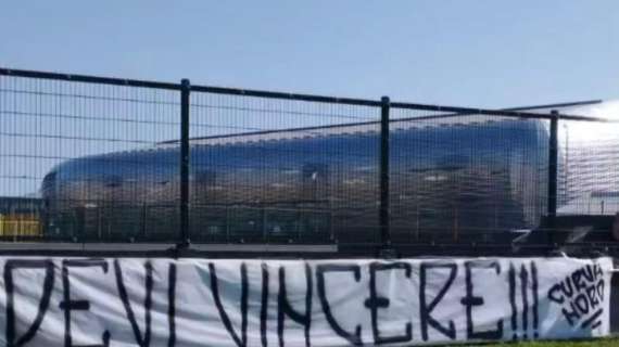 Udinese, lo striscione della Curva Nord: “Devi vincere”